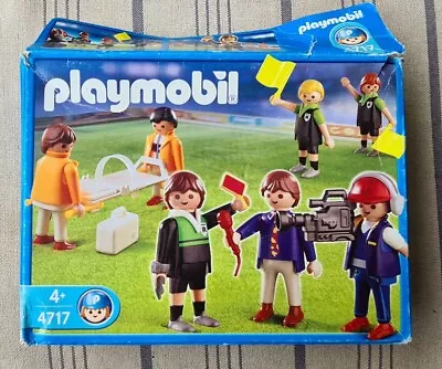 Buy Complete Boxed Playmobil Set 4717 Referee Medical Staff Football Soccer • 29.99£