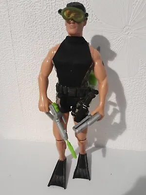 Buy Hasbro Action Man Scuba Explorer 12in Action Figure With Accessories • 4.90£