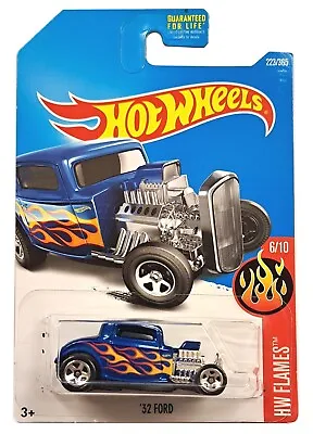 Buy Hot Wheels Hw Flames 6/10 Custom '32 Ford 223/365 Dvb76 • 7.50£