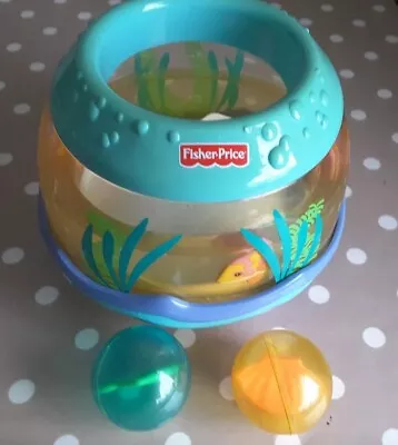 Buy Fisherprice Music And Light Up  Toy Fishbowl With Two Balls • 13£