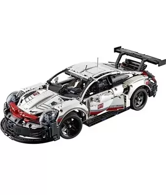 Buy Building Blocks Car Technic Race Car Block Set Porsche 911 RSR Brand New No Box • 48£