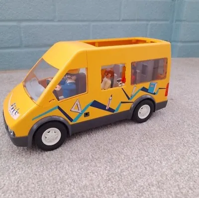 Buy Playmobil  (2004) City Life Yellow  Mobility School  Bus  / Mini Van • 5.50£