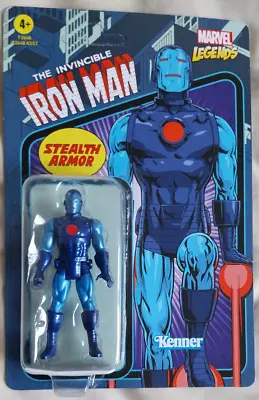Buy Stealth Iron Man  #21, Marvel Legends, New And Sealed,hasbro Kenner,unpunched • 14.99£