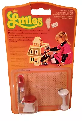 Buy The Littles 1797 Mattel Les Petiots Vintage Toilet Dollhouse  • 14.39£