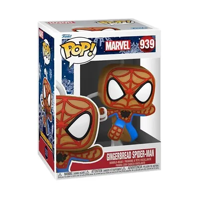 Buy Funko Pop! Gingerbread Spider-Man Holiday Special, Limited Edition #939 NEW • 24.99£