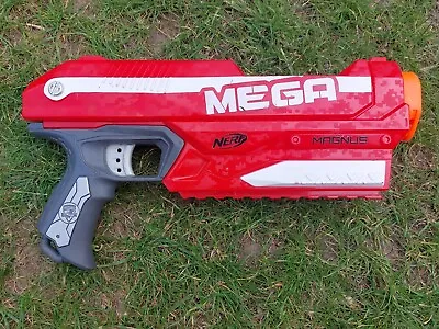 Buy NERF N-Strike Elite Mega Magnus Soft Dart Gun Blaster Red • 9.99£