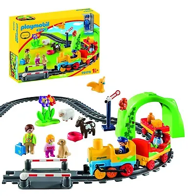 Buy PLAYMOBIL 70179 Playmobil 1.2.3 My First Train Set • 59.99£