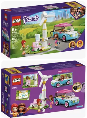 Buy 41443 LEGO Friends Olivia's Electric Car 183 Pieces Age 5 Years+ Brand New • 10£