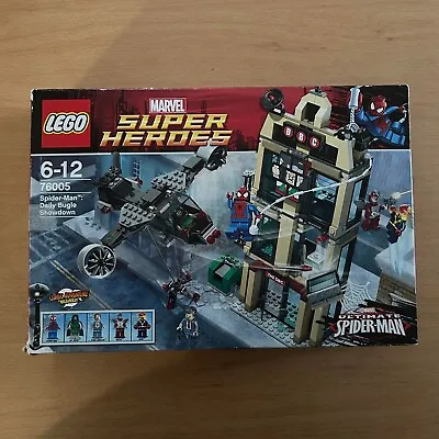 Buy LEGO Marvel Super Heroes: Spider-Man: Daily Bugle Showdown (76005) Complete Set • 120£