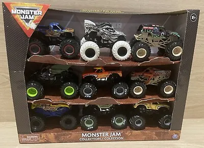 Buy Spin Master Monster Jam Collection Monster Trucks 9 Pack Scale 9.1/64 NEW • 24.99£
