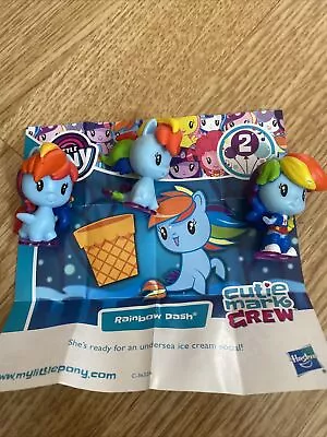 Buy My Little Pony Rainbow Dash Series 2 Cutie Mark Crew 3 Figures. • 2£