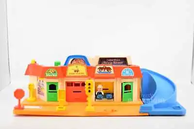 Buy Game Vintage Fisher Price Main Street Inclompleto (Without Accessories) • 48.82£