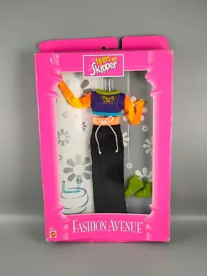 Buy Barbie Fashion Avenue Teen Skipper Outfit Pack Top/Long Skirt - Mattel 1998 • 39.99£