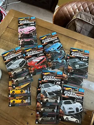 Buy FAST AND FURIOUS Hot Wheels Cars  CHOOSE ANY CARS - Only One Postage Cost • 6.99£