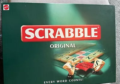 Buy Original Scrabble Board Game, Mattel, Great Condition, Complete, Good Price • 5.99£