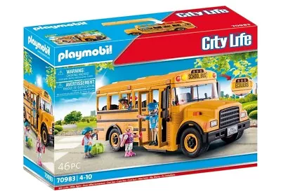Buy Playmobil 70983 City Action School Bus   BNIB • 26.99£