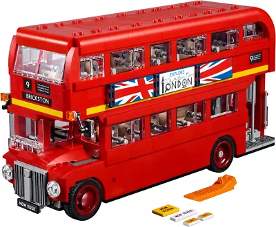 Buy LEGO 10258 Creator Expert London Red Bus & Manual 100% Complete VGC • 84.95£