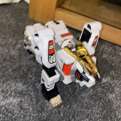 Buy 1994 Power Rangers White Tiger Zord Megazord - Tested & Working, Good Condition • 25.99£