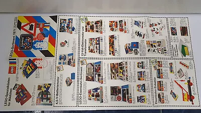 Buy Very Rare LEGO Vintage Classic Mursten LEGO Leaflet 1970's 60's Promo 1:87 Rare • 8.50£