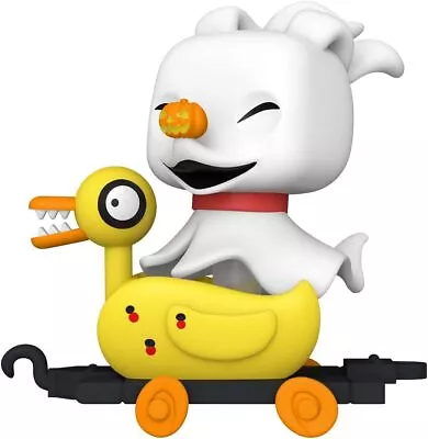 Buy Funko 50633 POP Disney Nightmare Before Christmas Train-Zero In Duck Cart Colle • 16.75£