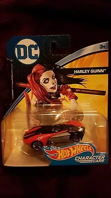 Buy Hot Wheels 2016 Dc Comics Harley Quinn Character Car Rare Bnib Sealed Collect • 35£