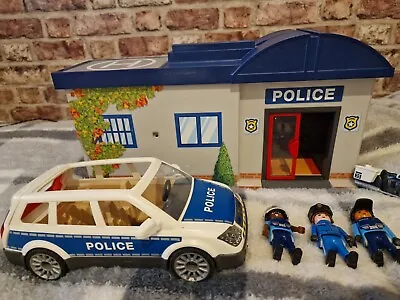 Buy Playmobil Police Station Car And Figures See Description  • 18£