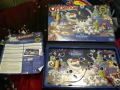 Buy Hasbro Disney Frozen Operation Game (Missing One Snowman) • 6.50£