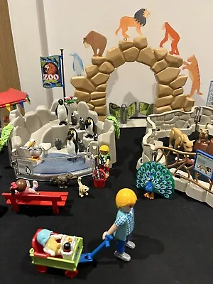 Buy PLAYMOBIL City Life Large Zoo Complete With Many Animals (6634) No Box • 50£