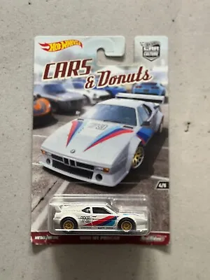 Buy 2017 Hot Wheels Cars And Donuts BMW M1 PROCAR Car Culture Real Riders • 37.99£