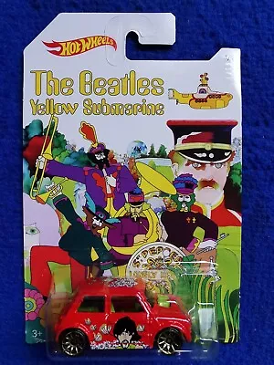 Buy Hot Wheels The Beatles Yellow Submarine Morris Mini Brand New Sealed • 9£