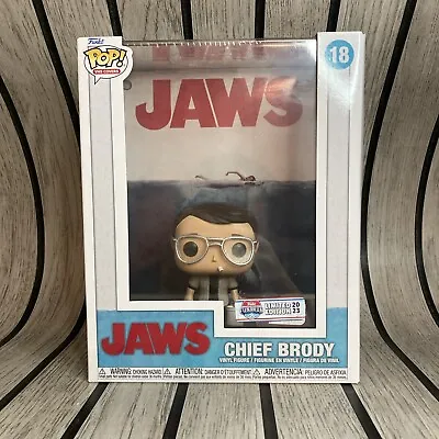Buy Chief Brody #18 Funko Pop VHS Cover! - Jaws - Fun On The Run  Limited Edition • 24.99£