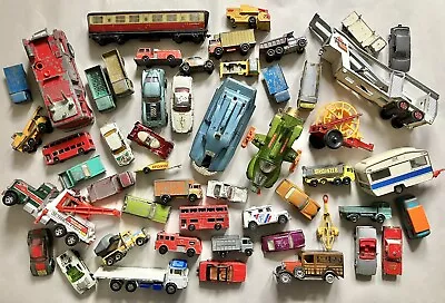 Buy Job Lot Vintage Toy Cars/Trains/Trailers (Corgi,Dinky,Matchbox,Hornby,HotWheels) • 15£