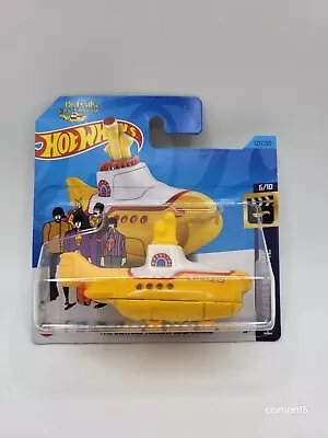 Buy Hot Wheels The Beatles Yellow Submarine HW Screen Time Number 127 New & Unopened • 6.99£