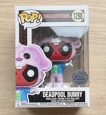 Buy Funko Pop Marvel Deadpool Bunny #1298 + Free Protector • 39.99£