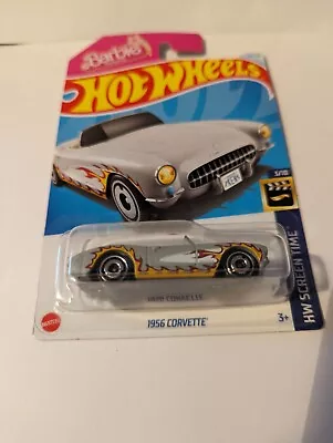 Buy Hot Wheels New Sealed 1956 Corvette Barbie Movie Car In Very Good Condition • 1.99£