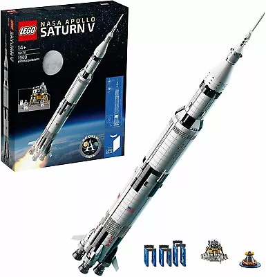 Buy LEGO Ideas: NASA Apollo Saturn V (92176) BRAND NEW SEALED • 189.95£