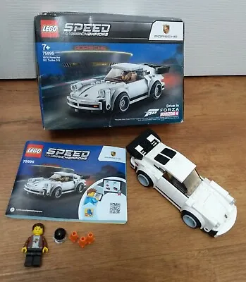 Buy Boxed Lego Speed Champions 75895 1974 Porsche 911 Turbo 3.0 White + Instructions • 28.99£