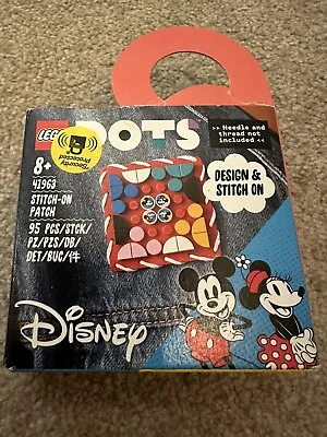 Buy Lego Dots 41963 Disney Brand New Design And Stitch On Patch • 0.99£