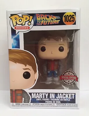 Buy Marty In Jacket Funko Exclusive Special Edition #1025 Back To The Future • 19.99£