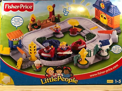 Buy Fisher Price Little People Train Track Playset With Accessories Kid's 77999 • 49.95£