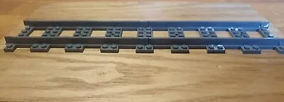 Buy Lego Compatible Train Track Straight X 6 Brand New Compatible With Lego Tra • 5.25£