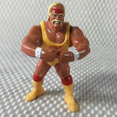Buy Hulk Hogan WWE WWF Hasbro Titan Sports Wrestling Action Figure 1991 • 9.99£
