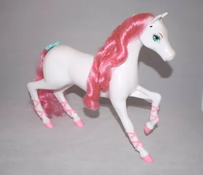 Buy 2009 Mattel Barbie Modern Fashion Pink & White Horse Ballet Slippers TB36 • 9.99£
