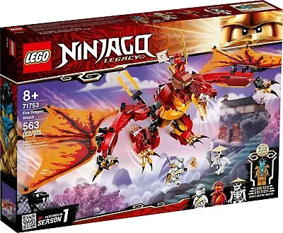 Buy LEGO Ninjago - Fire Dragon Attack - 71753 - New & Sealed • 62.99£