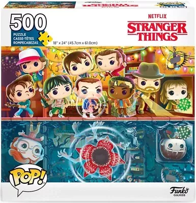 Buy Funko Pop! Puzzle - 500 Piece Stranger Things Jigsaw Puzzle NEW & SEALED! • 11.99£