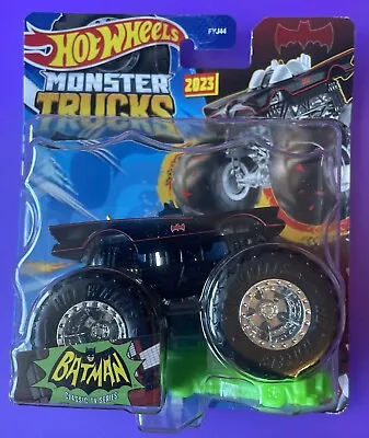 Buy Hot Wheels Monster Trucks Classic Batman TV Series 1966 Batmobile 1:64 Scale New • 9.99£
