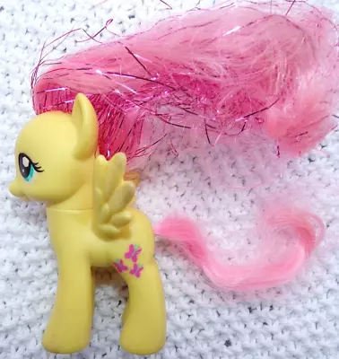 Buy My Little Pony Crystal Empire Fluttersby Tinsel Pink Mane • 9.50£