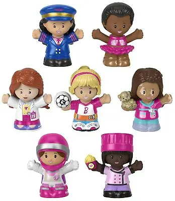 Buy Fisher-Price Little People Barbie You Can Be Anything Action Figures Pack • 21.99£