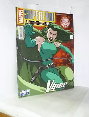 Buy Marvel Superheroes The Official Collection 2006 No. 114 Viper File Only • 4.10£