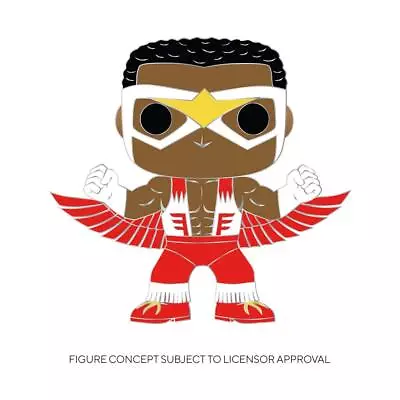 Buy Funko Pop! Pin: Marvel - Falcon Multicolor, 3.75 Inches • 8.29£